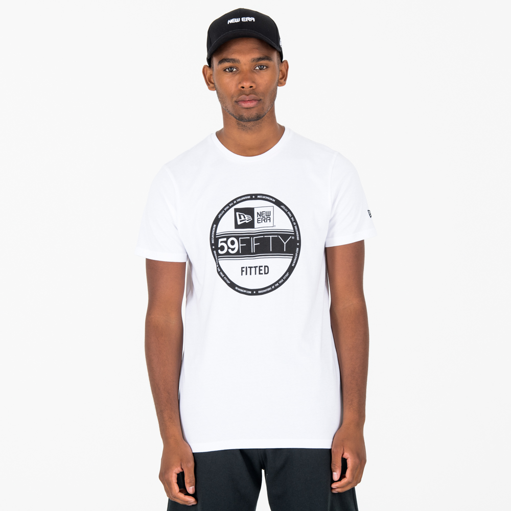 Essential Visor Sticker Tee Black T-Shirt - New Era