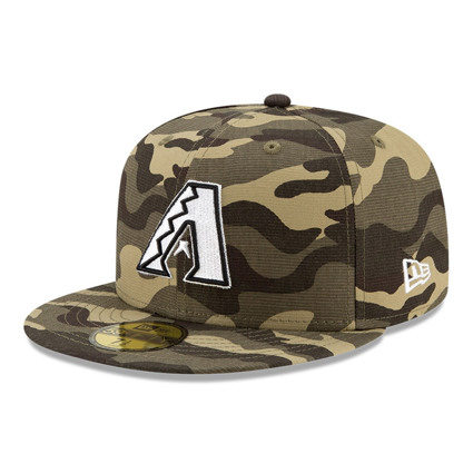 Men's San Diego Padres New Era Camo 2021 Armed Forces Day On-Field