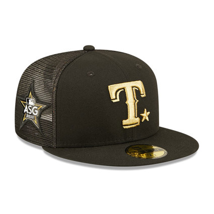 Texas Rangers MLB All Star Game 9FIFTY Black Trucker - New Era