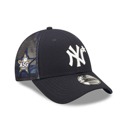 New York Yankees 2022 MLB ALL-STAR WORKOUT Navy Fitted Hat