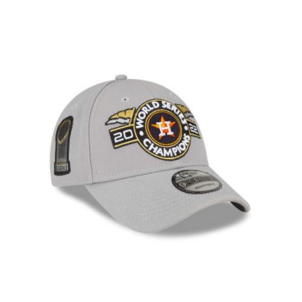 Official New Era MLB World Series Champions Houston Astros Grey 9FORTY Cap  B9705_1017 B9705_1017