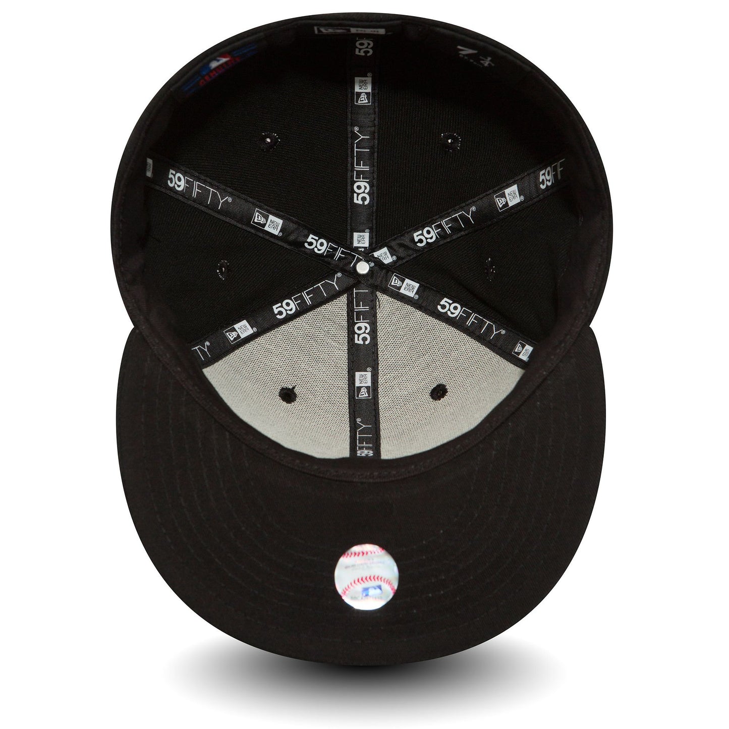 This is a New York Yankees Black on Black 59FIFTY Cap 4