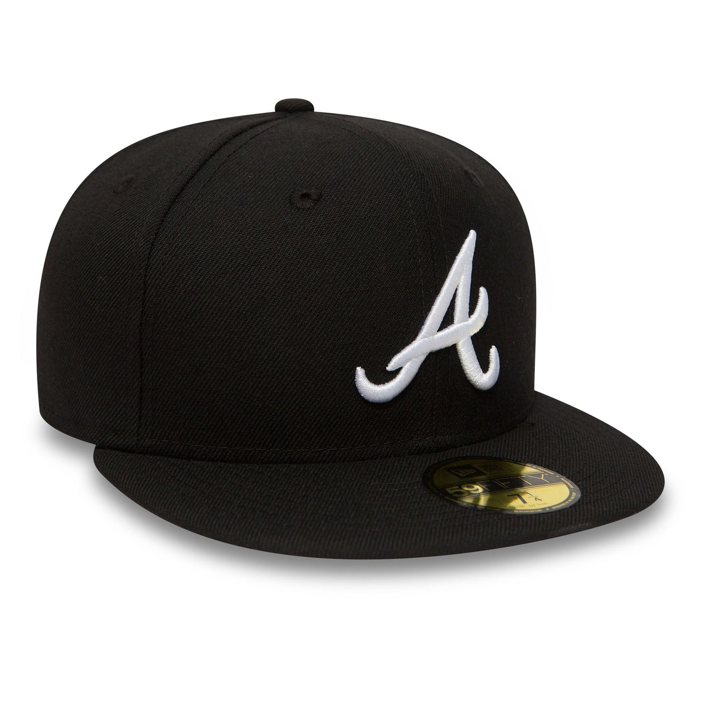 This is a Atlanta Braves Essential Black 59FIFTY Cap 2