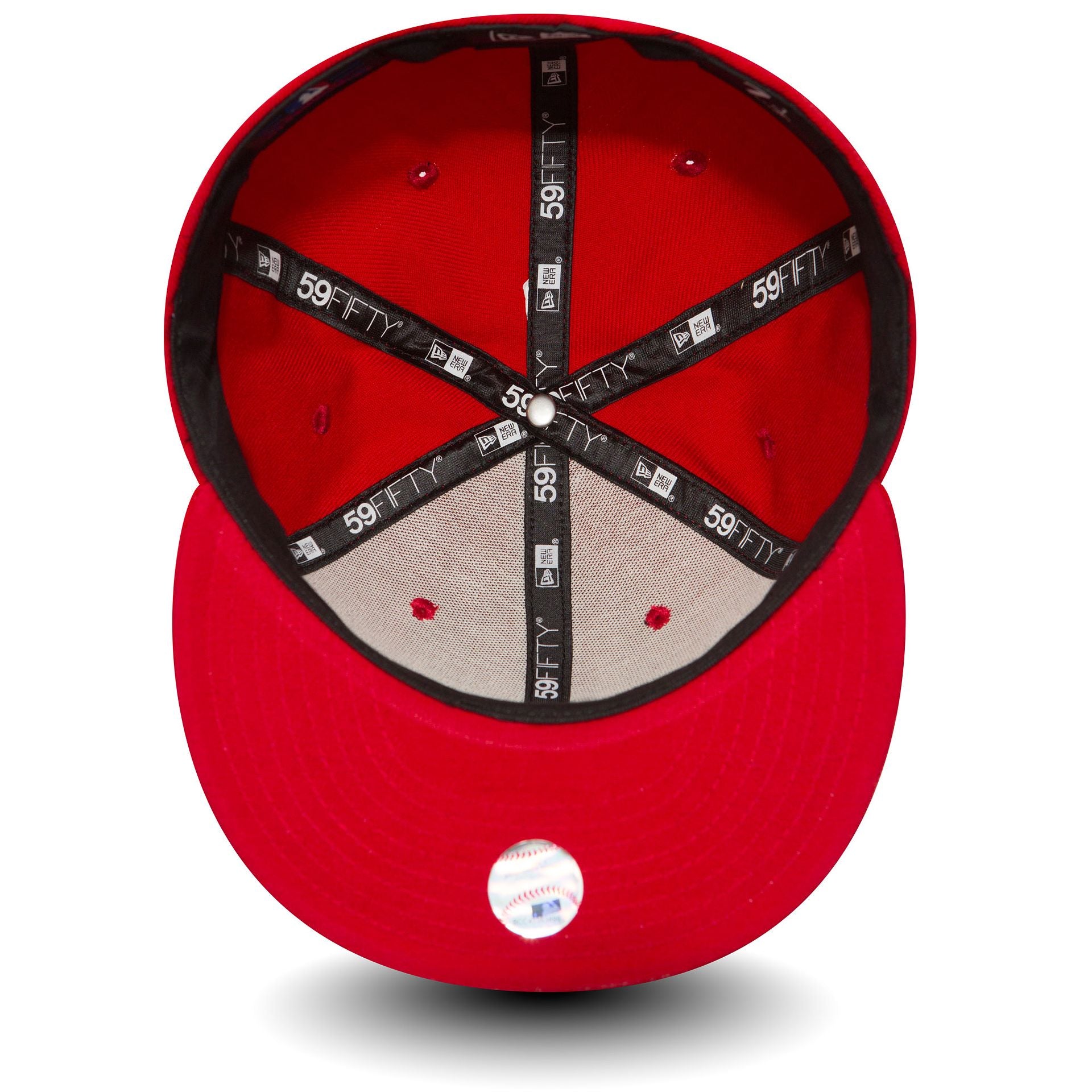 This is a LA Dodgers Essential Red 59FIFTY Cap 2