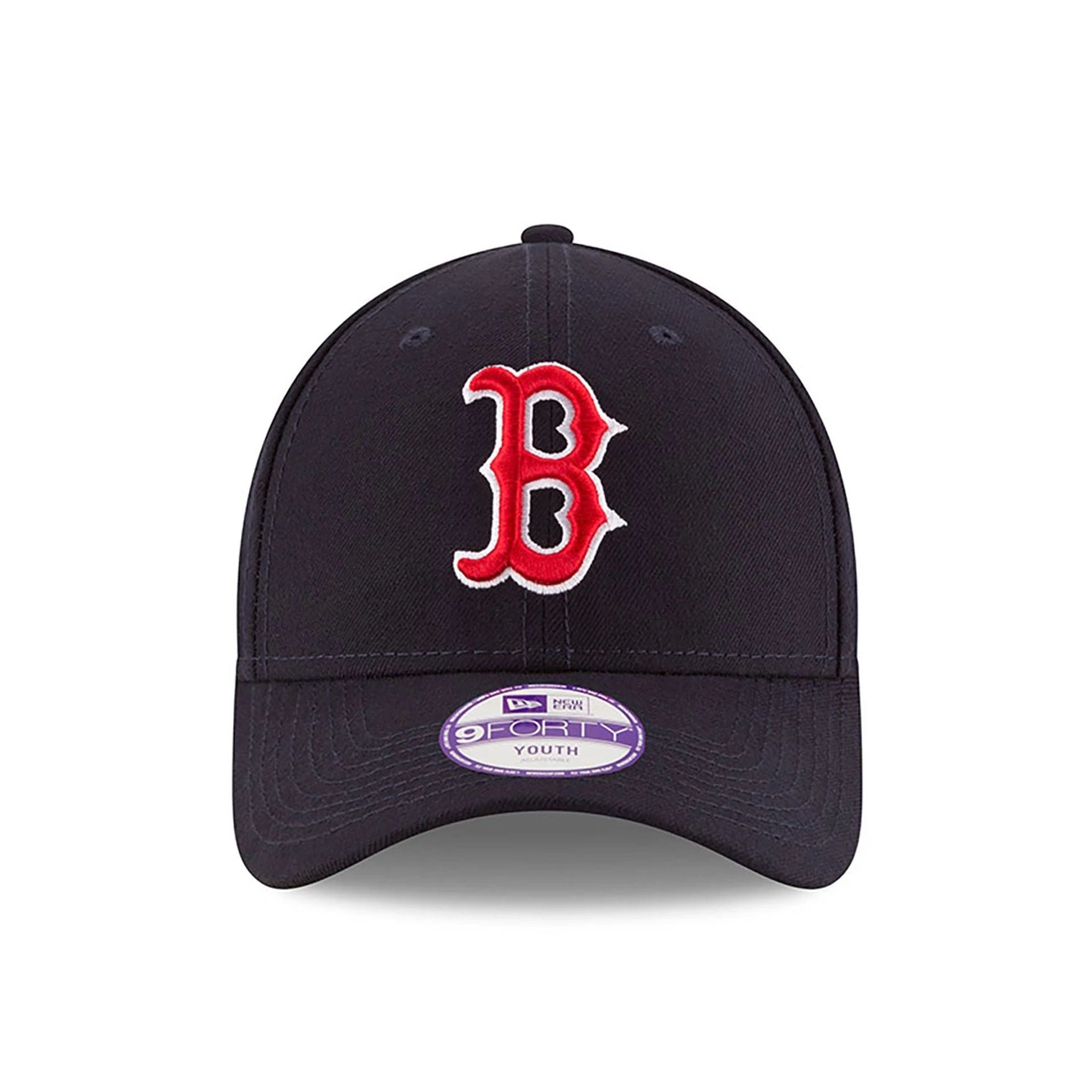 This is a Boston Red Sox Youth The League Navy 9FORTY Adjustable Cap 2