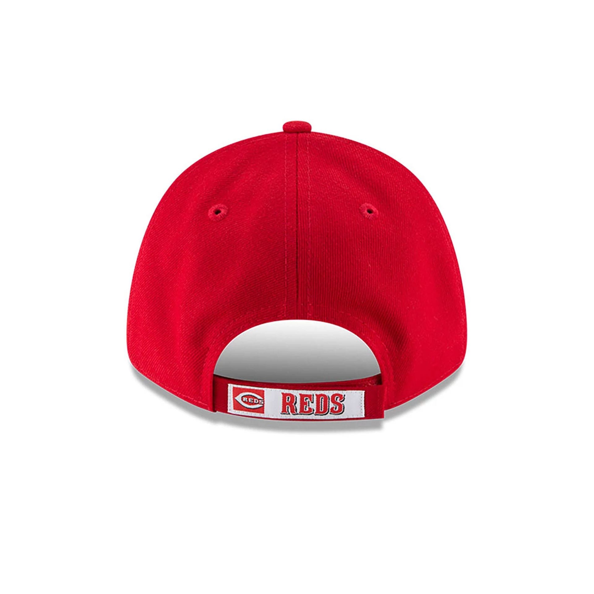 This is a Cincinnati Reds The League Red 9FORTY Cap 2