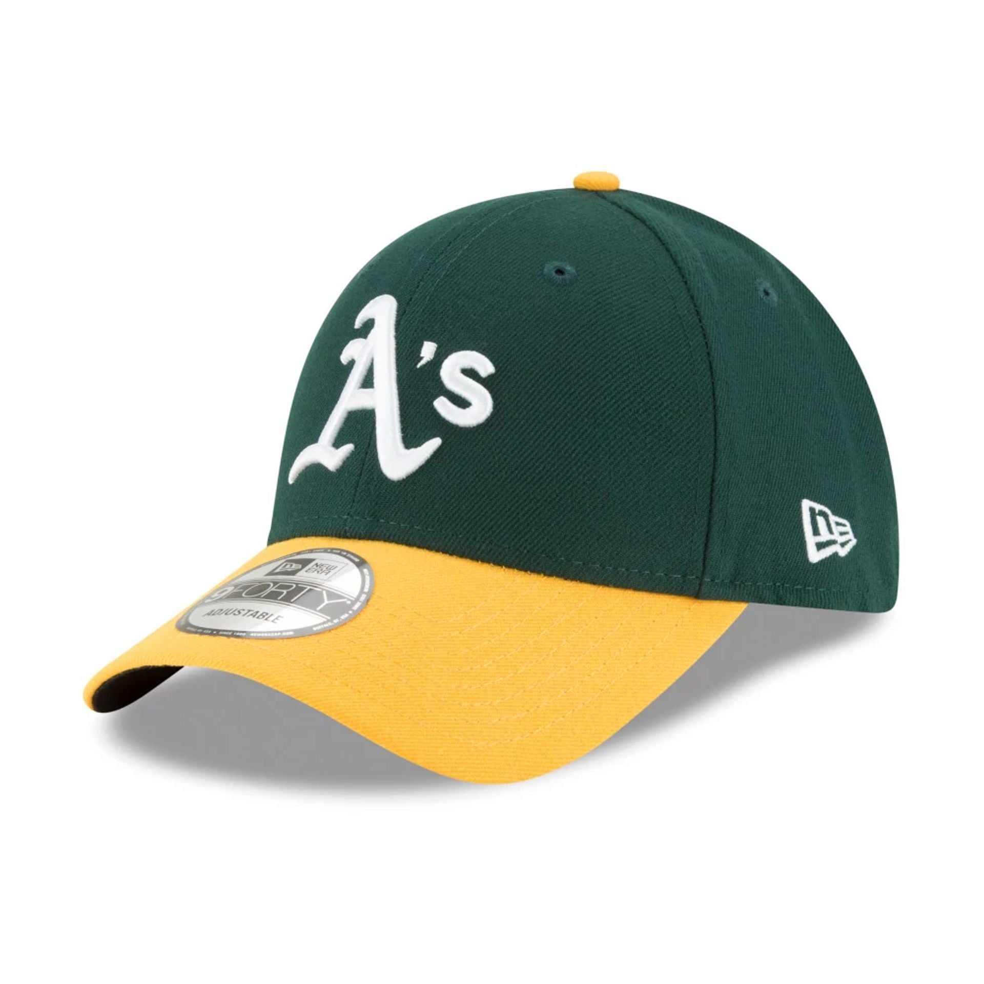 This is a Oakland Athletics The League Green 9FORTY Cap 1