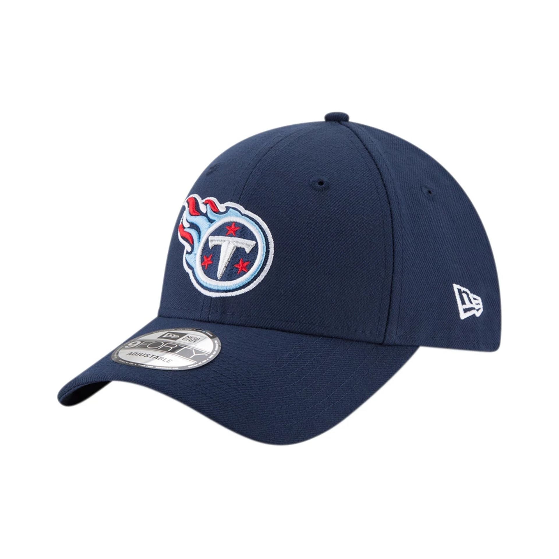 This is a Tennessee Titans The League Blue 9FORTY Cap 4