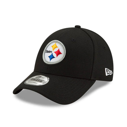 This is a Pittsburgh Steelers The League Black 9FORTY Cap 1