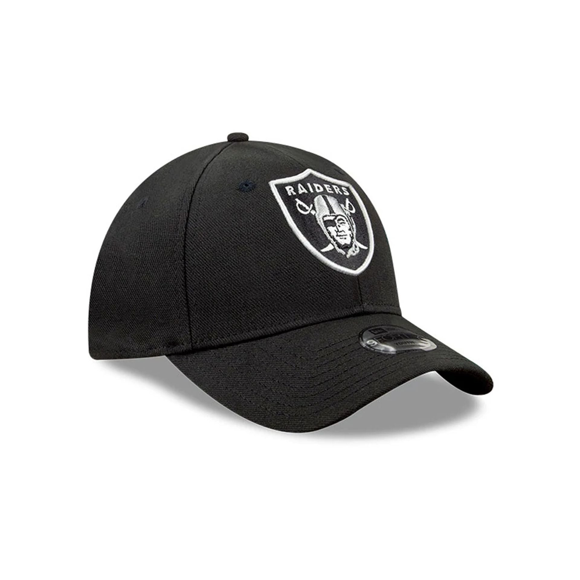 This is a Las Vegas Raiders The League Black 9FORTY Cap 2