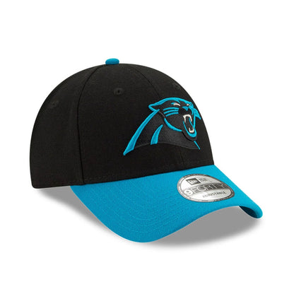 This is a Carolina Panthers The League Black 9FORTY Cap 3