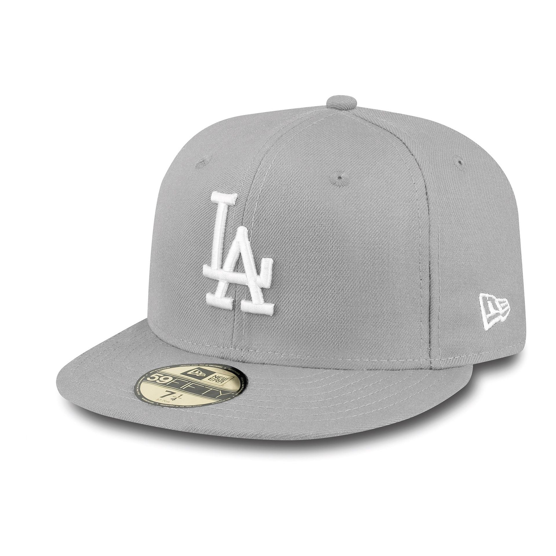 This is a LA Dodgers Essential Grey 59FIFTY Cap 1