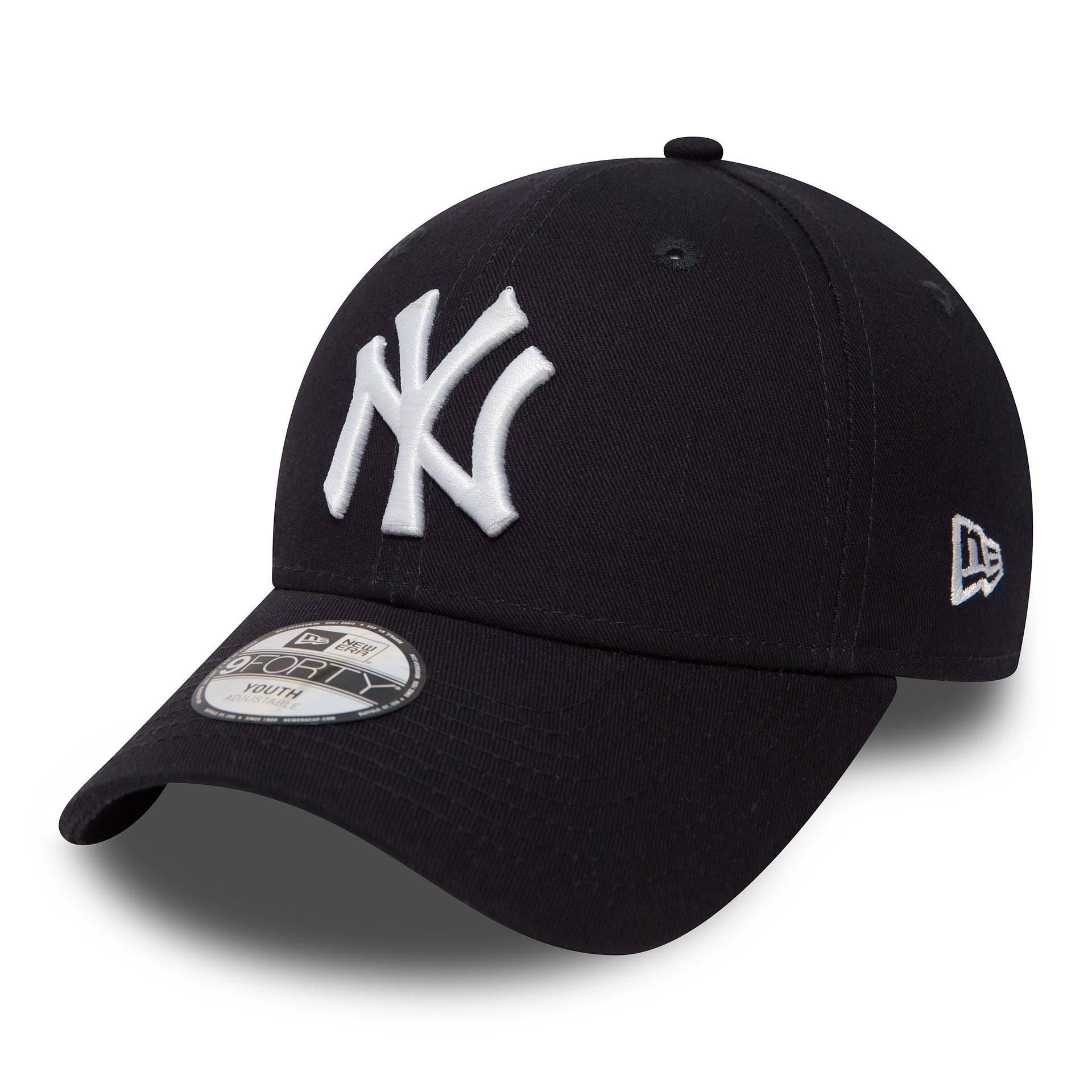 This is a New York Yankees Essential Kids Navy 9FORTY Cap 1