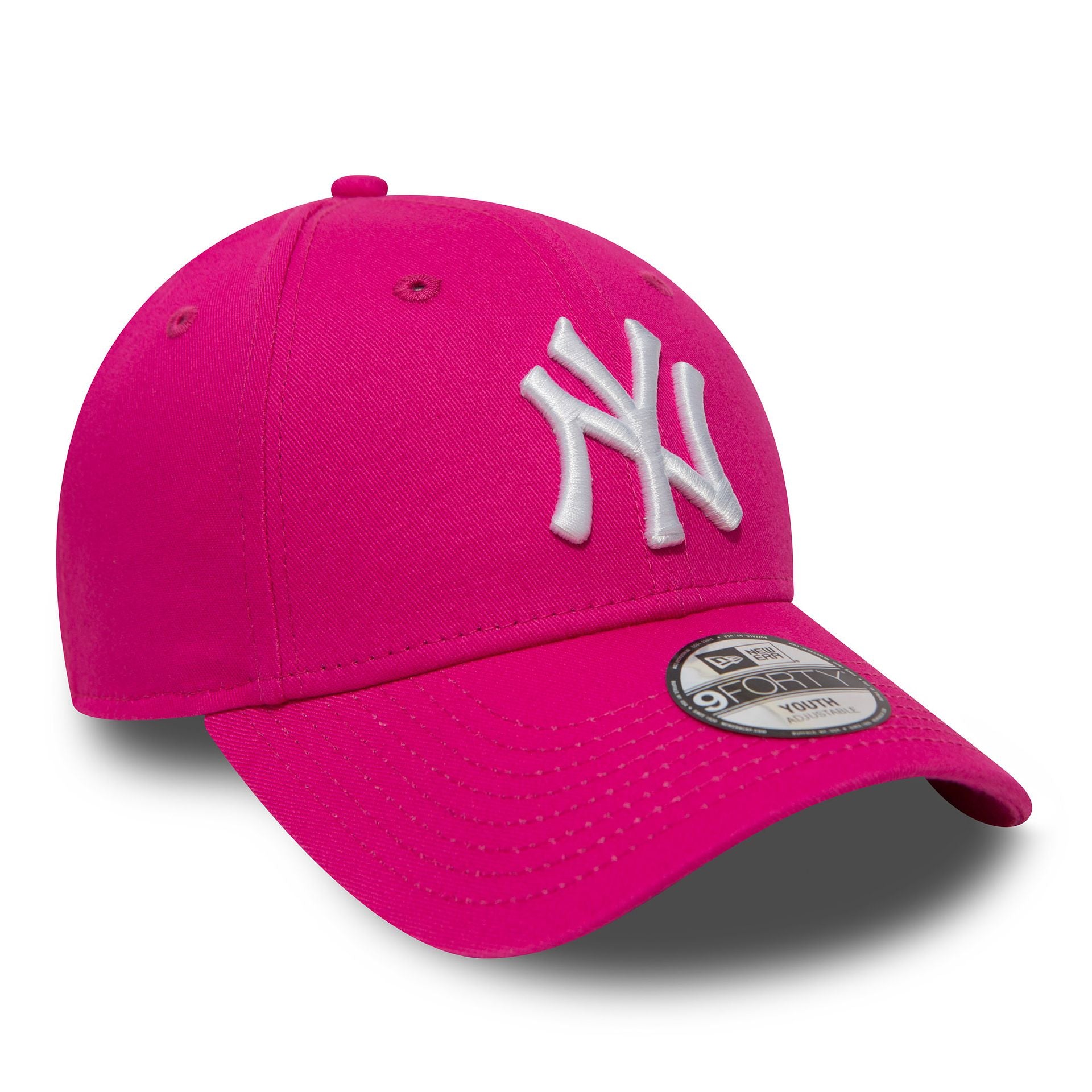 This is a New York Yankees Essential Kids Pink 9FORTY Cap 4