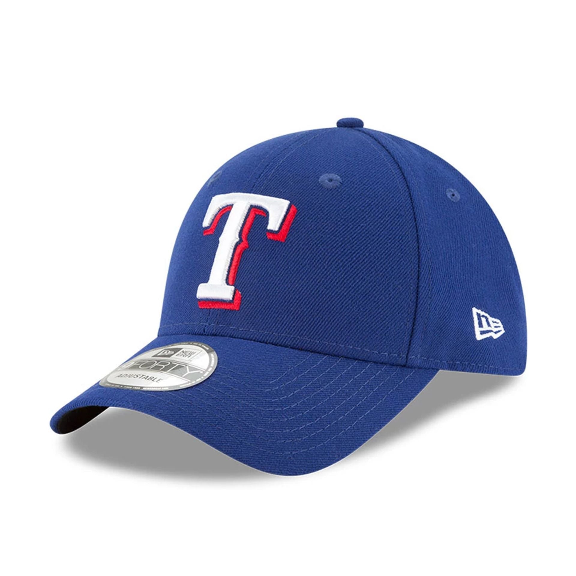 This is a Texas Rangers The League Blue 9FORTY Cap 1