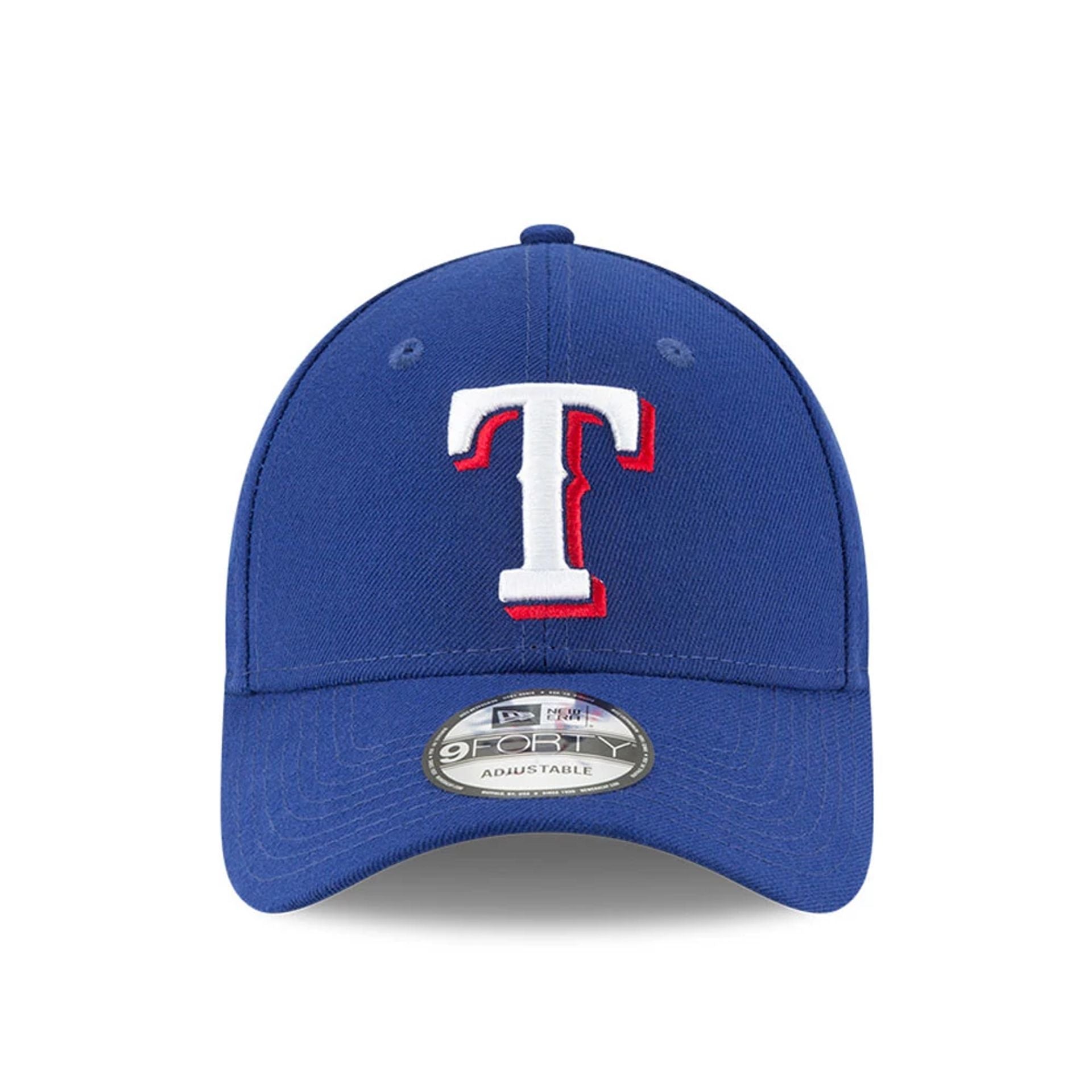 This is a Texas Rangers The League Blue 9FORTY Cap 2