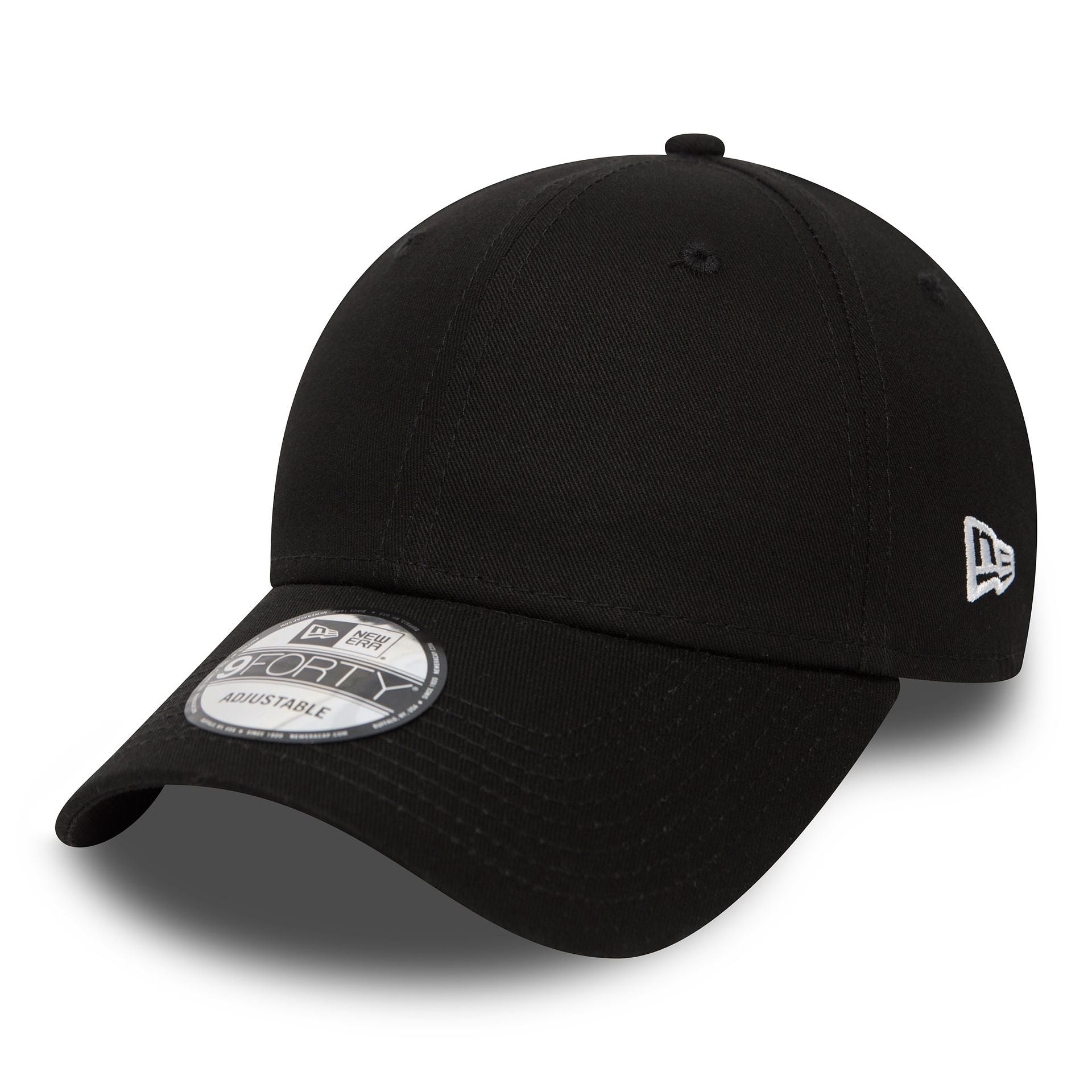 This is a New Era Flag Black 9FORTY Cap 1