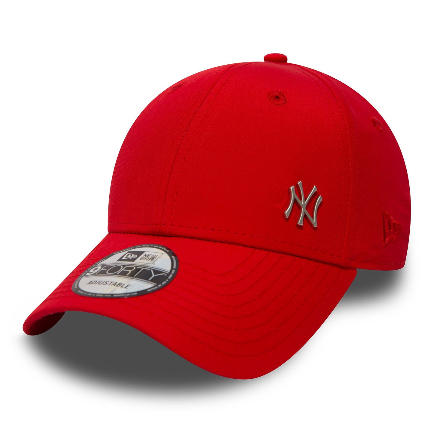 This is a New York Yankees Mini Metal Red 9FORTY Cap 1