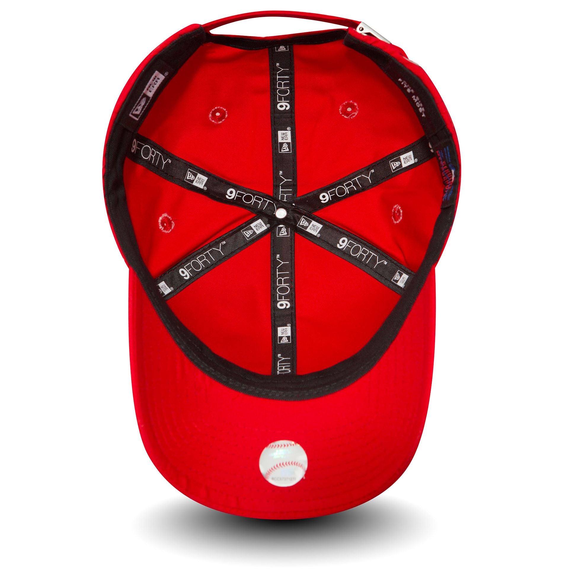 This is a New York Yankees Mini Metal Red 9FORTY Cap 2