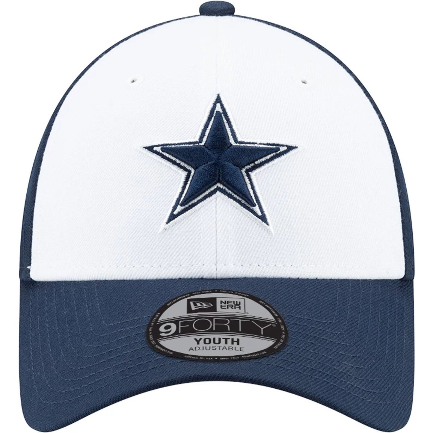 This is a Dallas Cowboys Youth The League Dark Blue 9FORTY Adjustable Cap 2