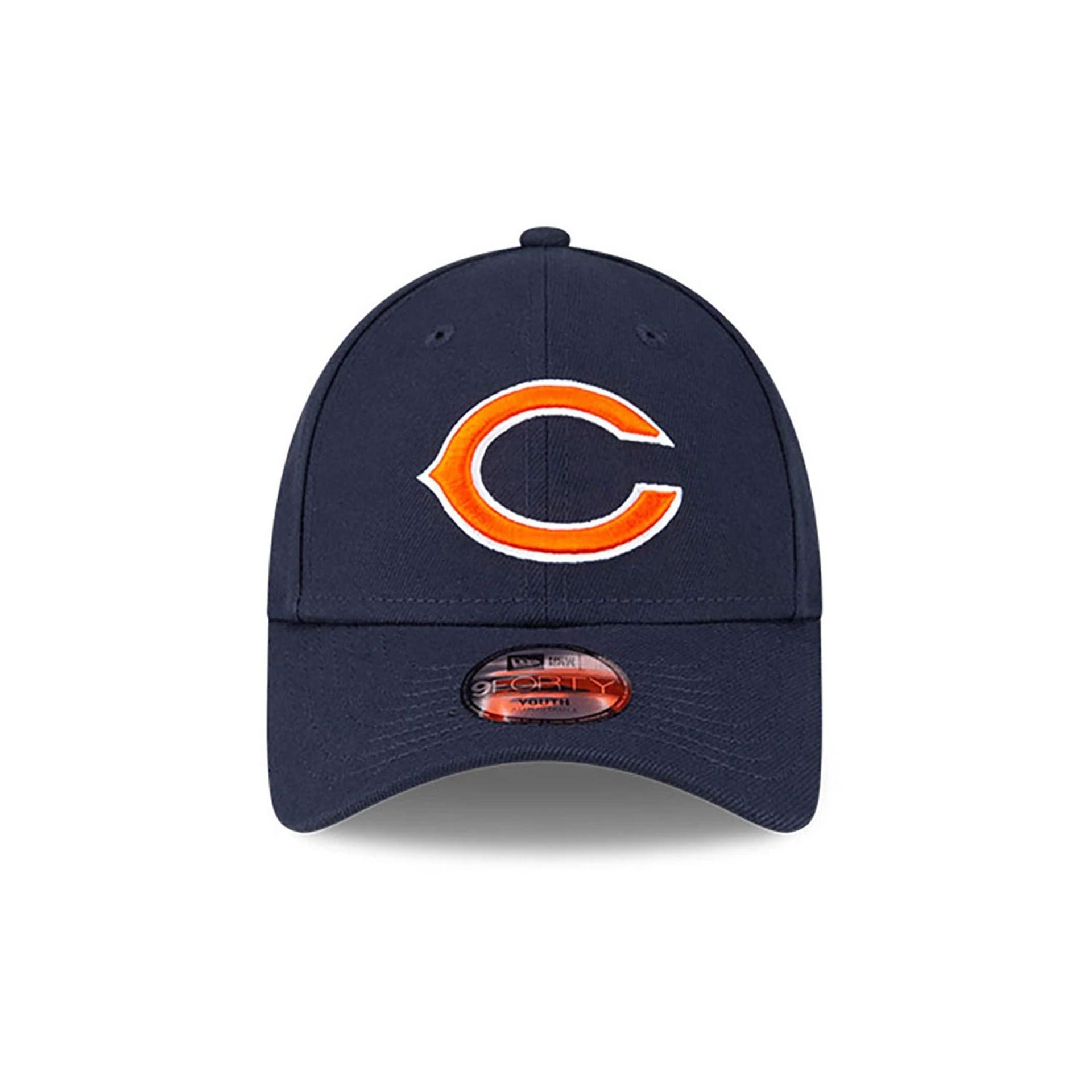 This is a Chicago Bears Youth The League Navy 9FORTY Adjustable Cap 2