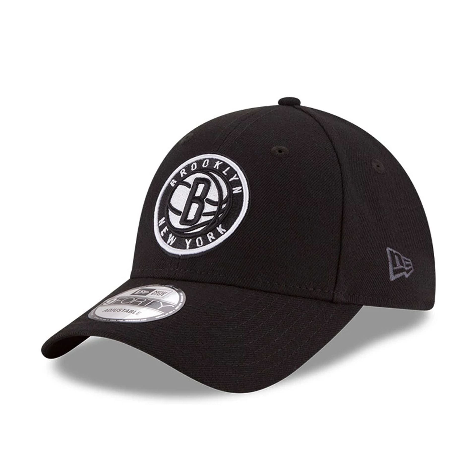 This is a Brooklyn Nets The League Black 9FORTY Cap 1