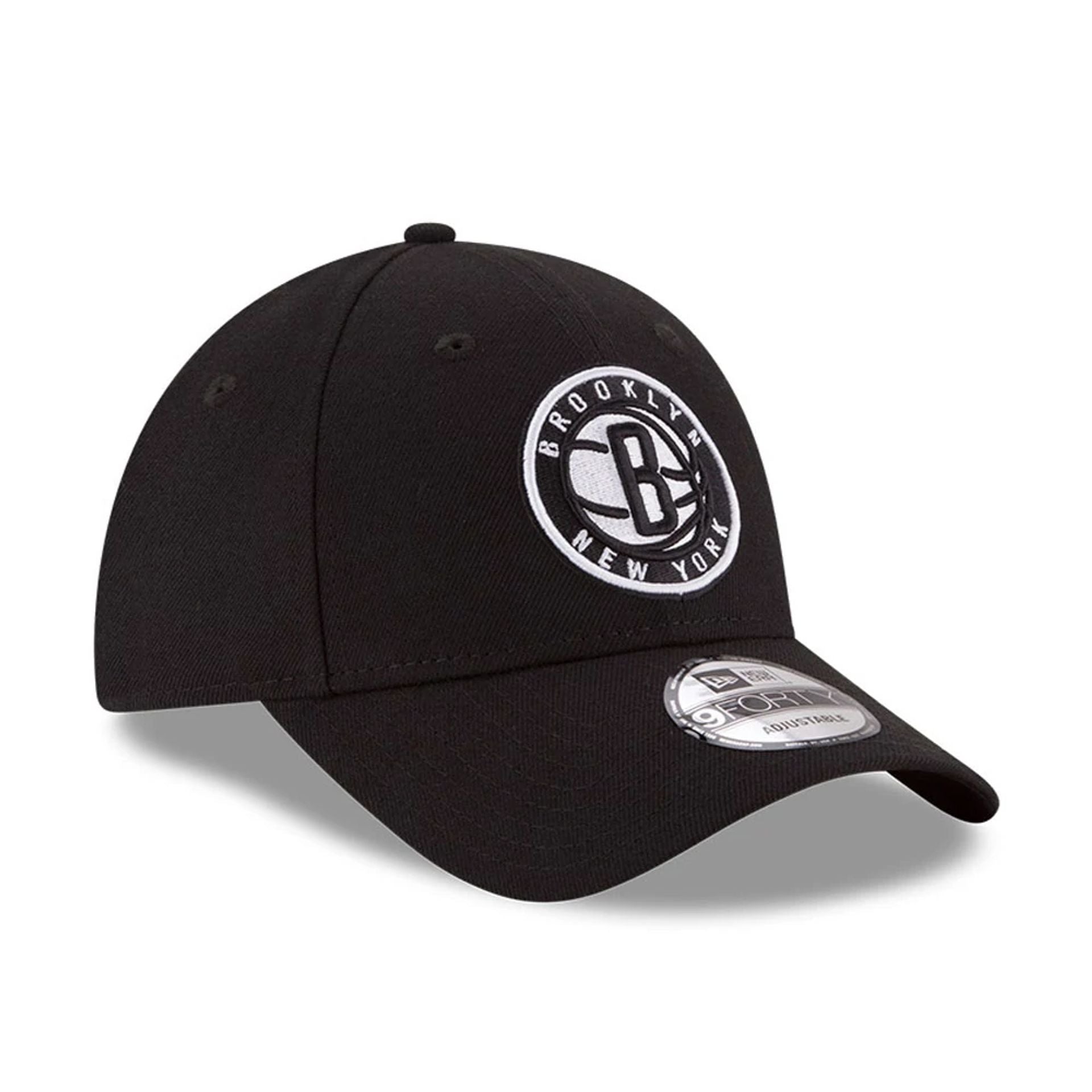 This is a Brooklyn Nets The League Black 9FORTY Cap 5