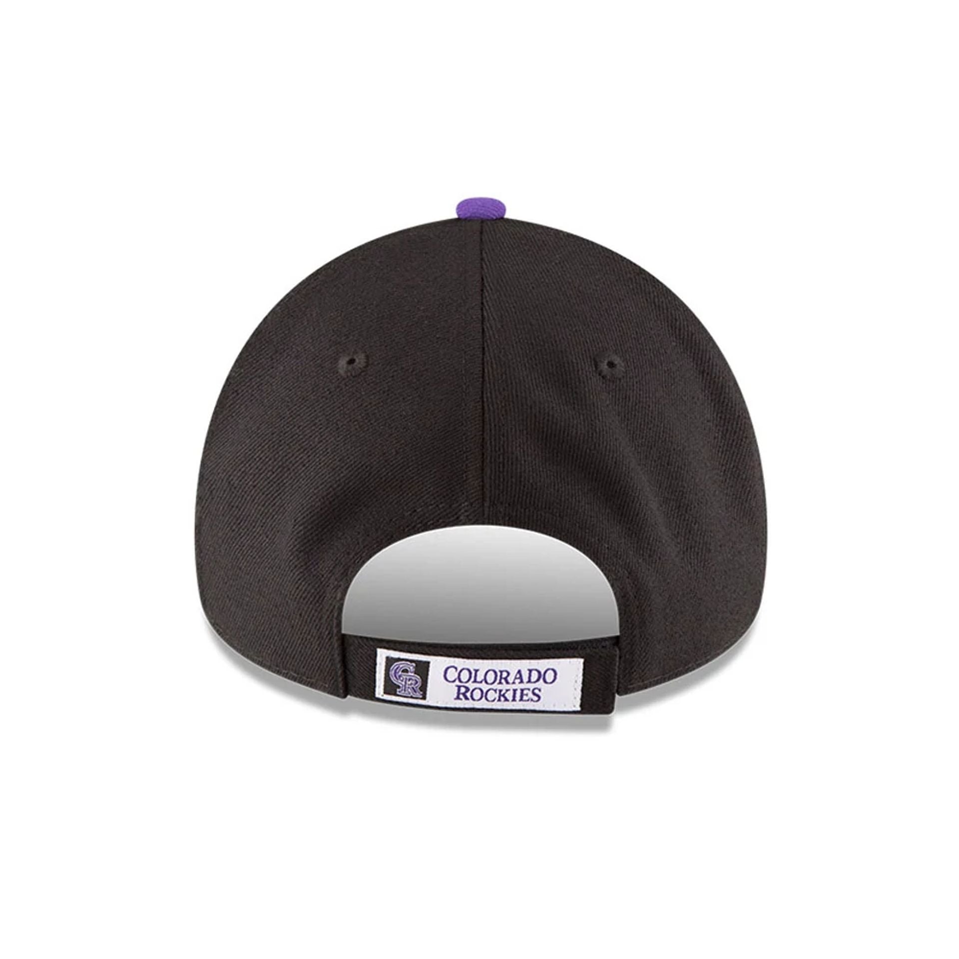 This is a Colorado Rockies The League Black 9FORTY Cap 5