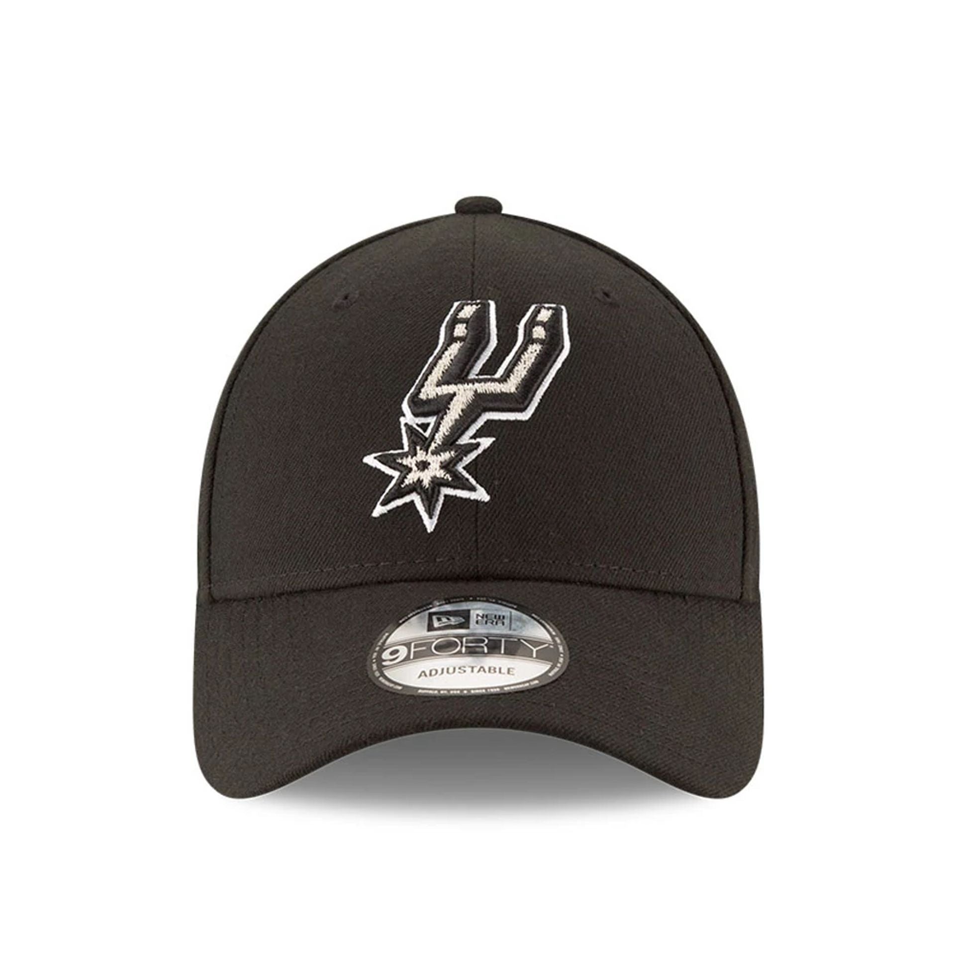 This is a San Antonio Spurs The League Black 9FORTY Cap 2