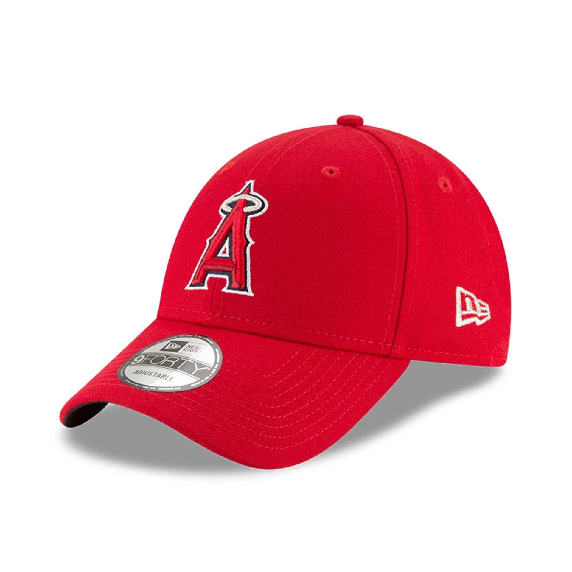 This is a LA Angels The League Red 9FORTY Cap 1