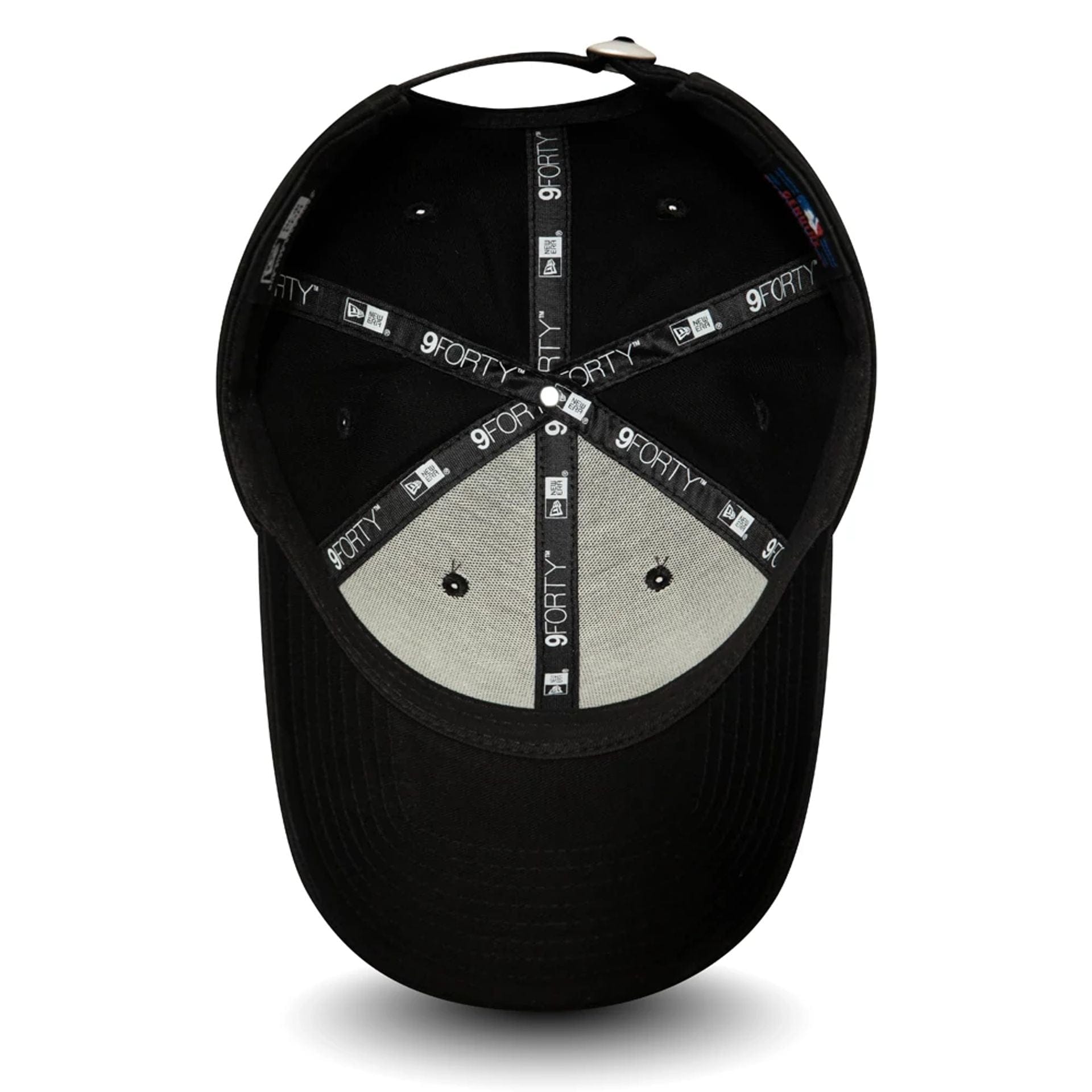 New York Yankees Essential Womens All Black 9FORTY Cap New Era Cap UK