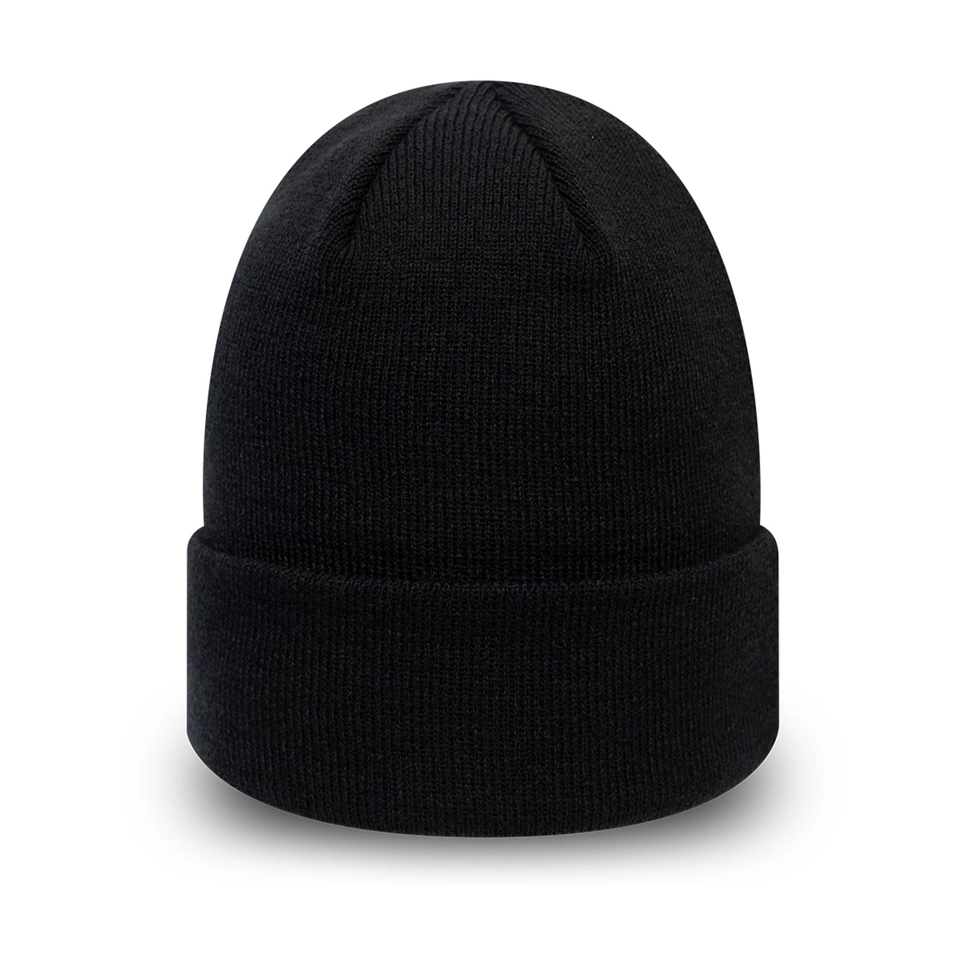 This is a New Era Essential Navy Cuff Beanie Hat 2