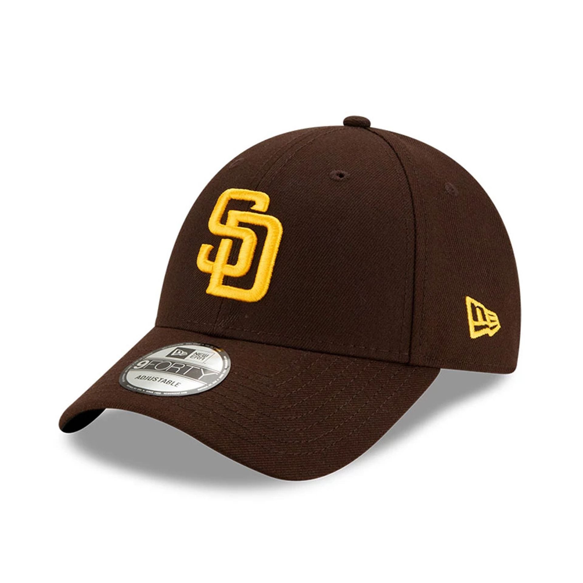 This is a San Diego Padres The League Brown 9FORTY Cap 1