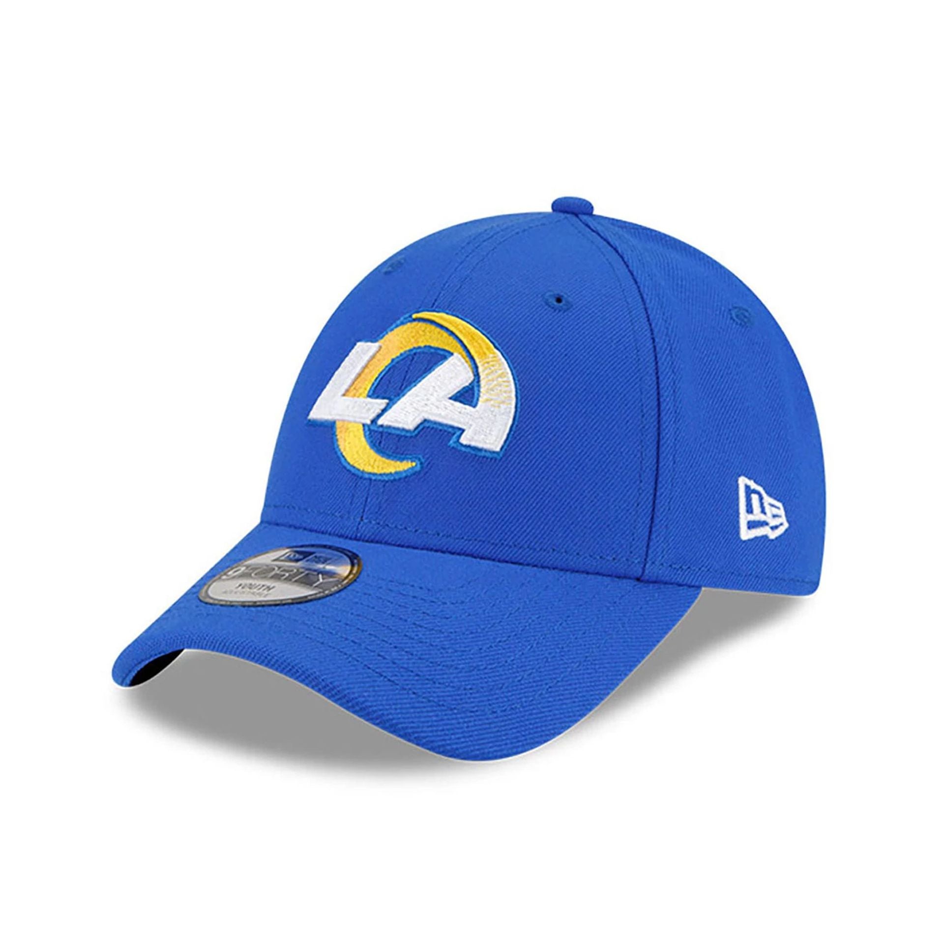 This is a LA Rams Youth The League Blue 9FORTY Adjustable Cap 1