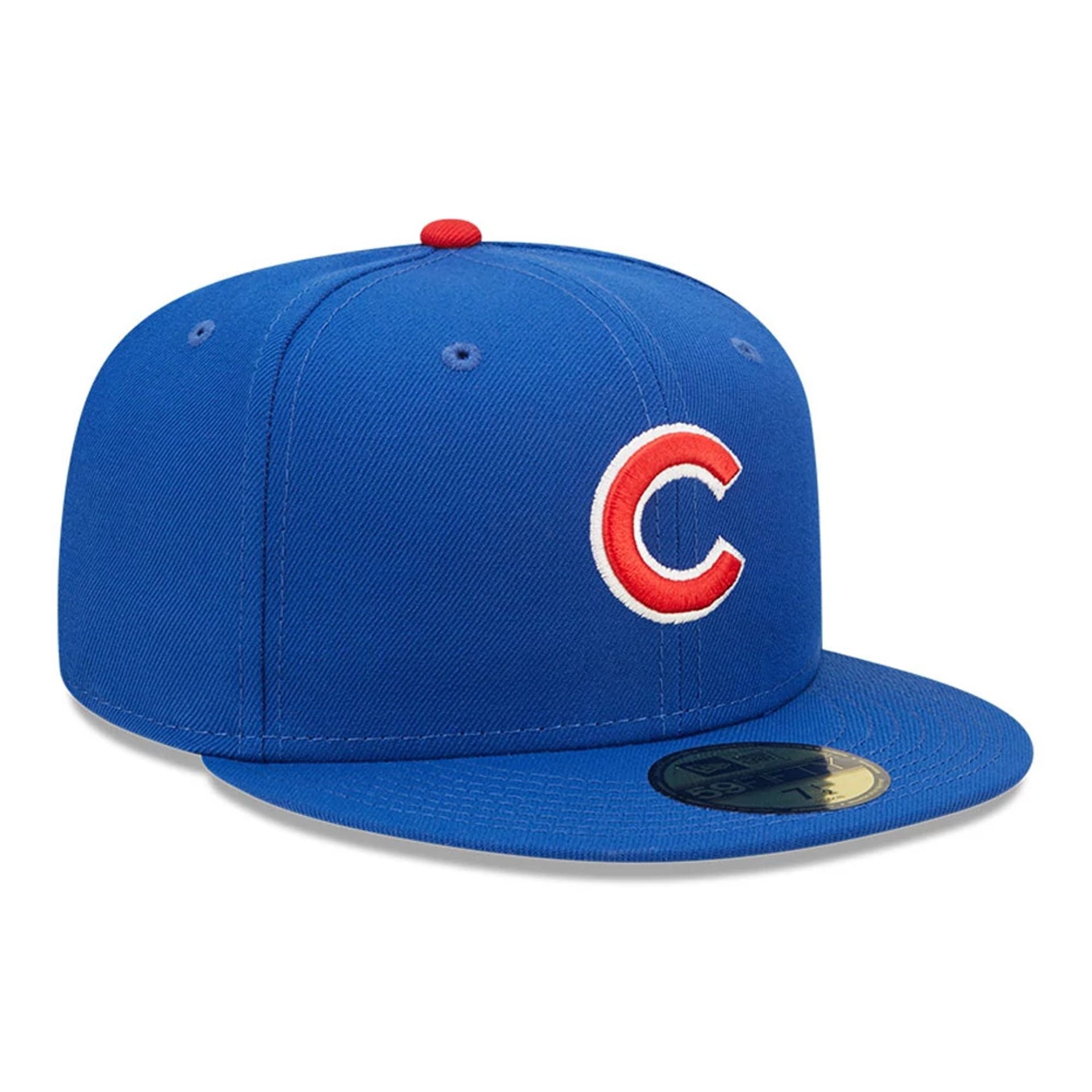 This is a Chicago Cubs Authentic On Field Game Blue 59FIFTY Cap 4