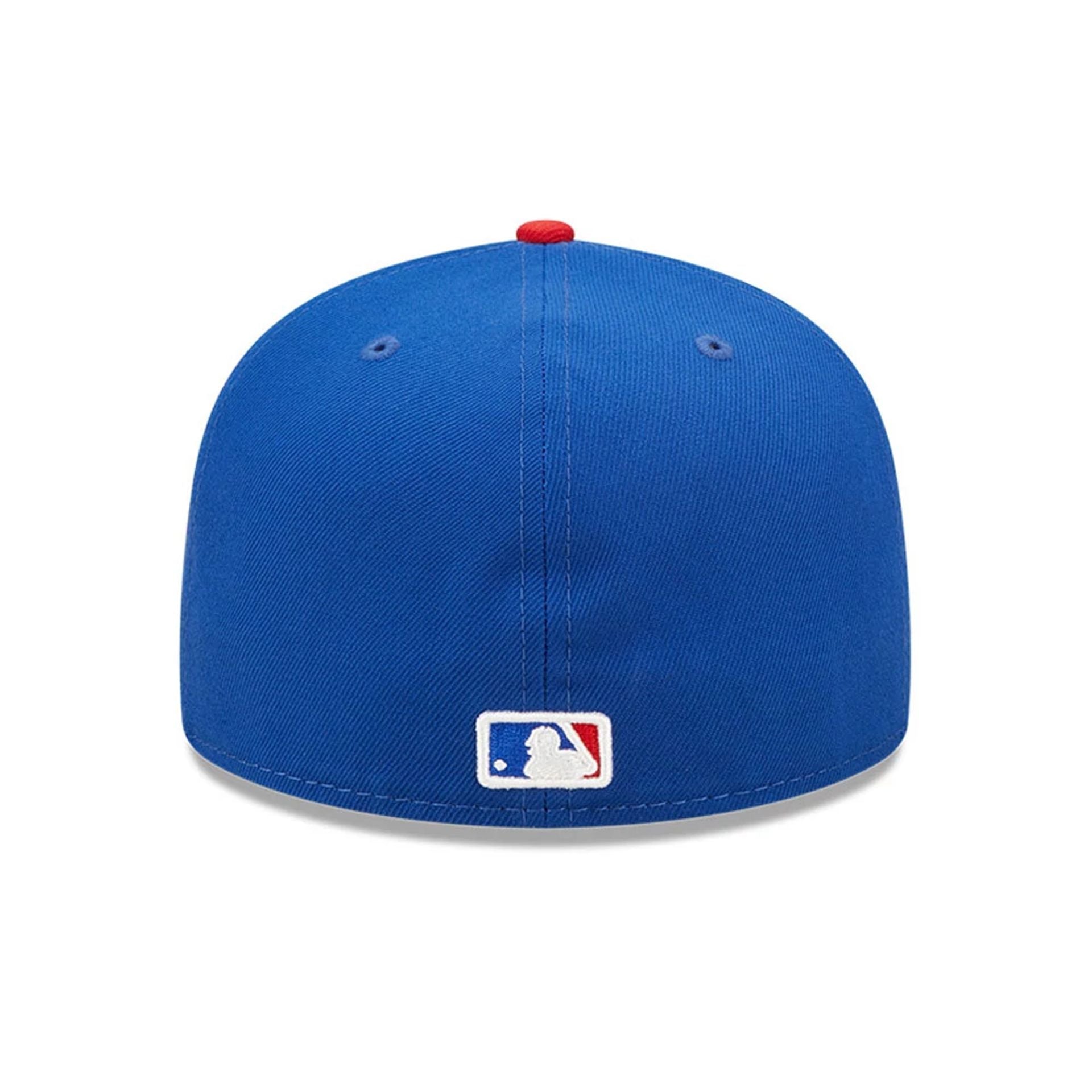 This is a Chicago Cubs Authentic On Field Game Blue 59FIFTY Cap 5