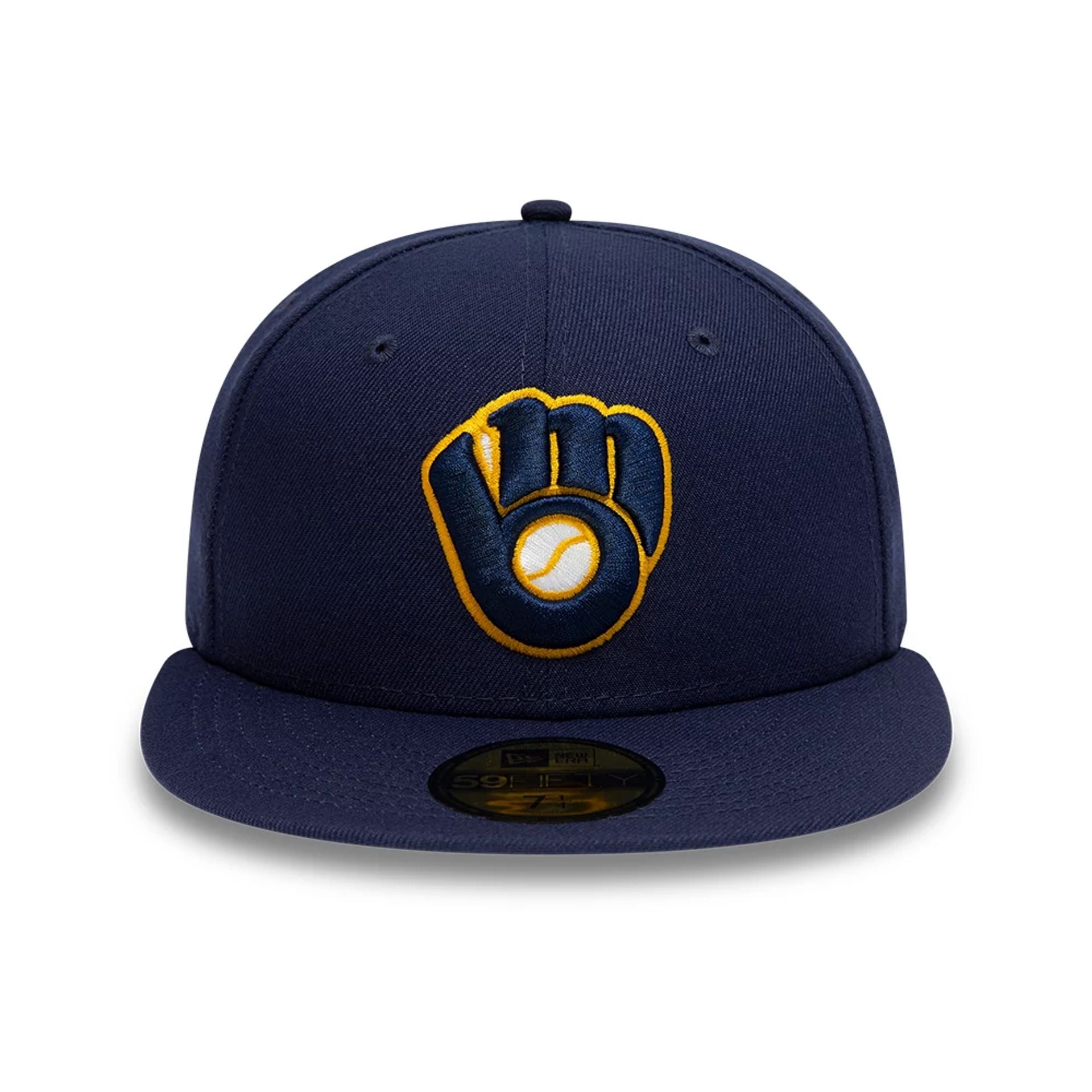 This is a Milwaukee Brewers AC Perf Navy 59FIFTY Cap 4