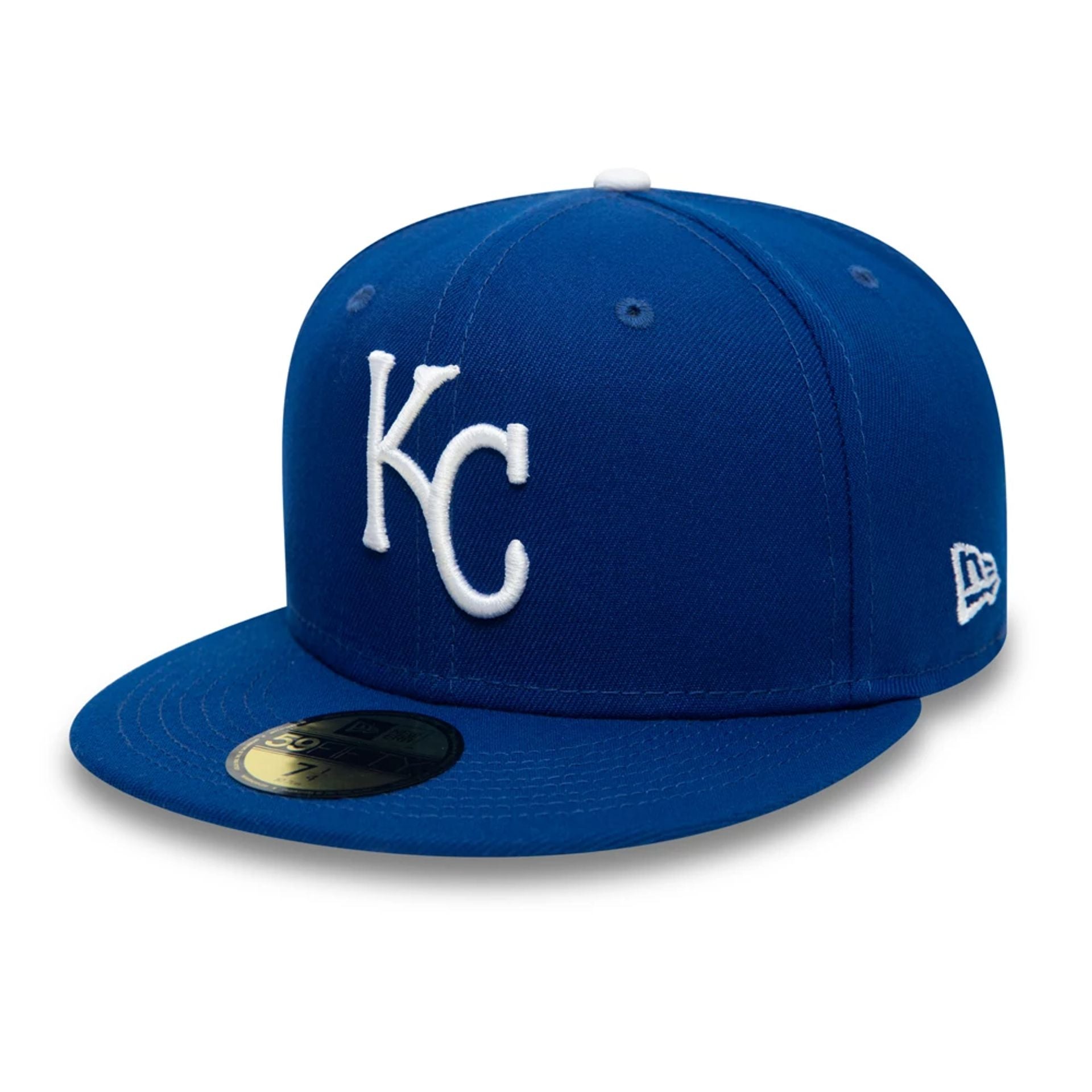 This is a Kansas City Royals AC Perf Blue 59FIFTY Cap 1