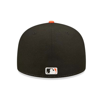 This is a Baltimore Orioles AC Perf Black 59FIFTY Cap 5