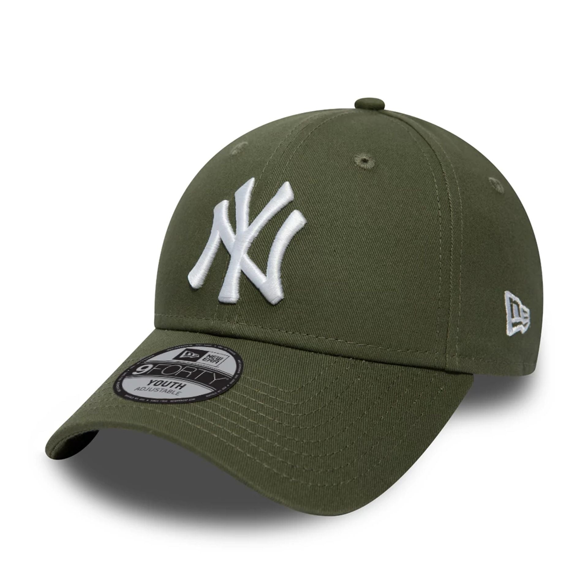 This is a New York Yankees Kids Khaki 9FORTY Cap 1