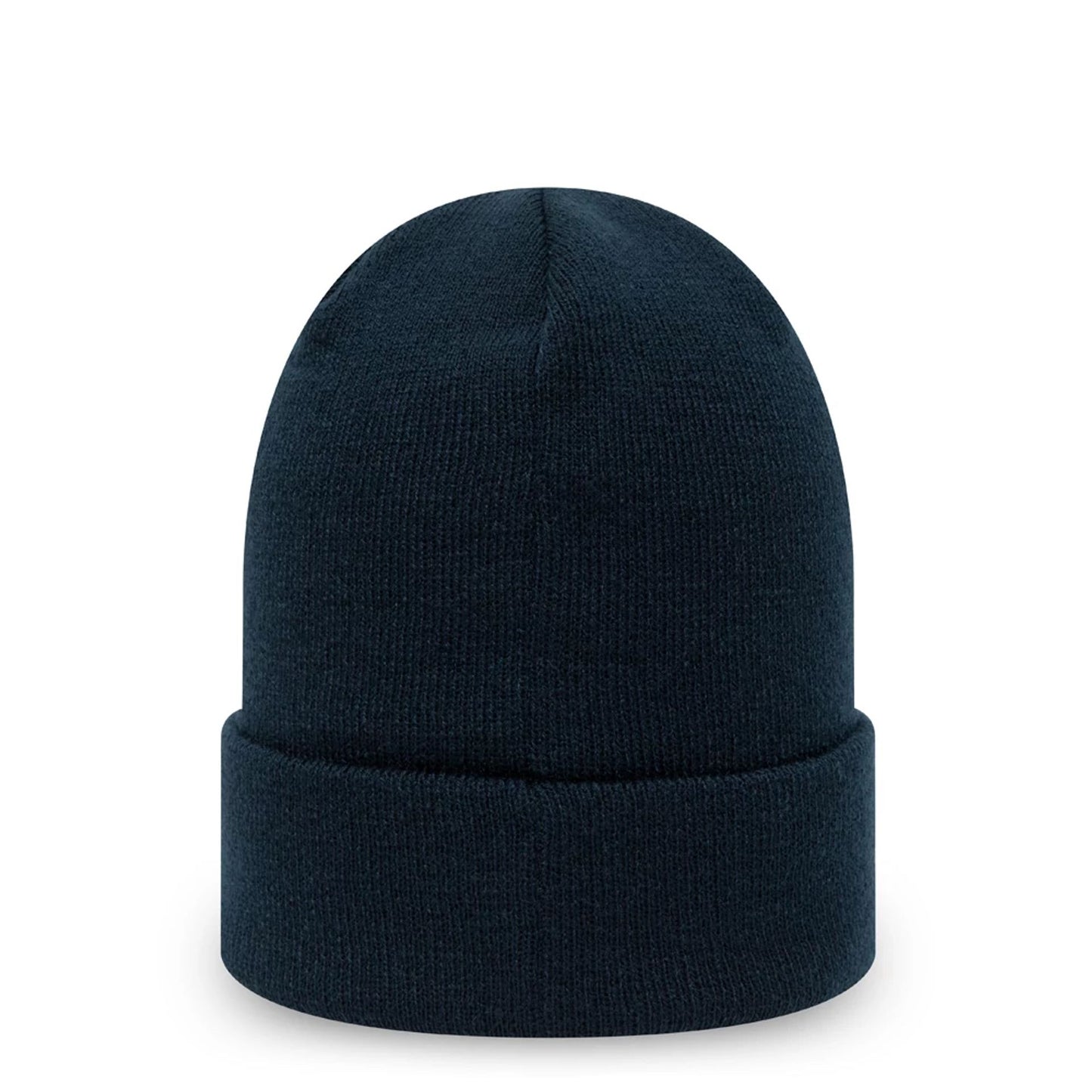 This is a New Era Essential Navy Cuff Beanie Hat 2