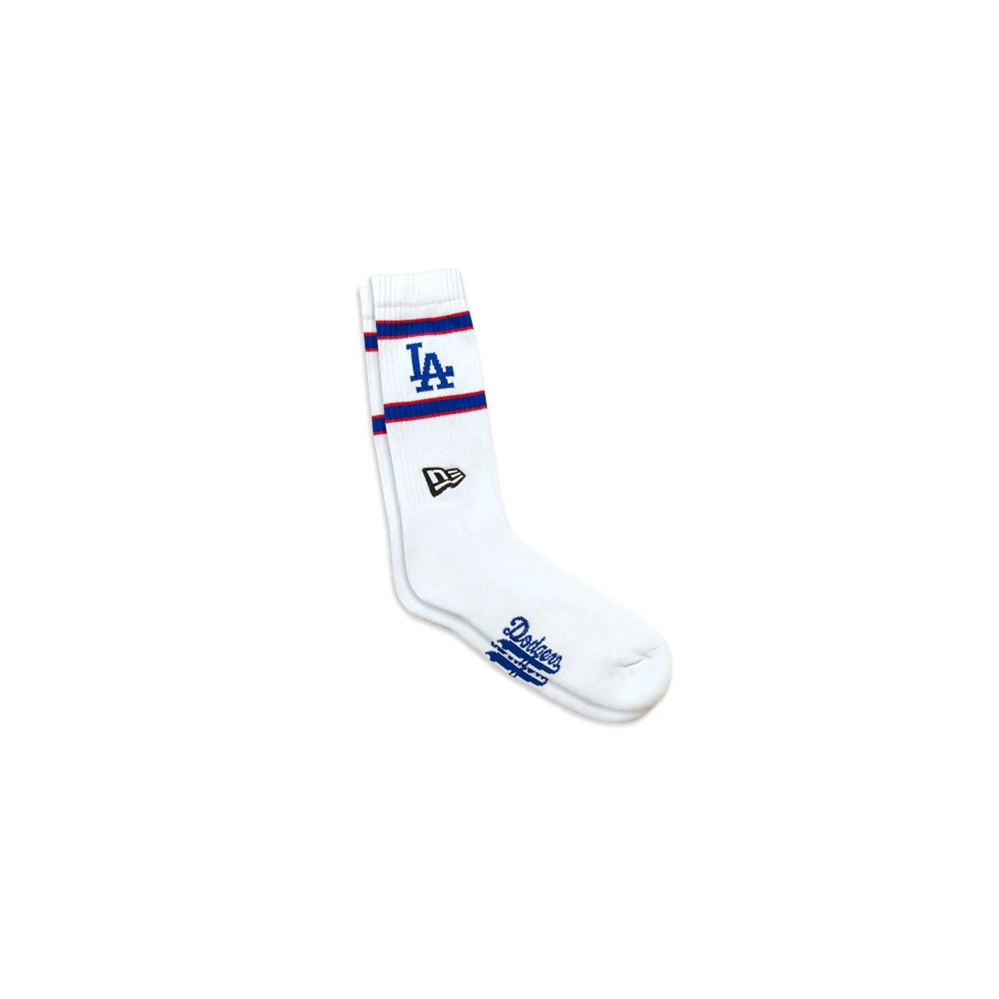 This is a LA Dodgers MLB Premium White Socks 2