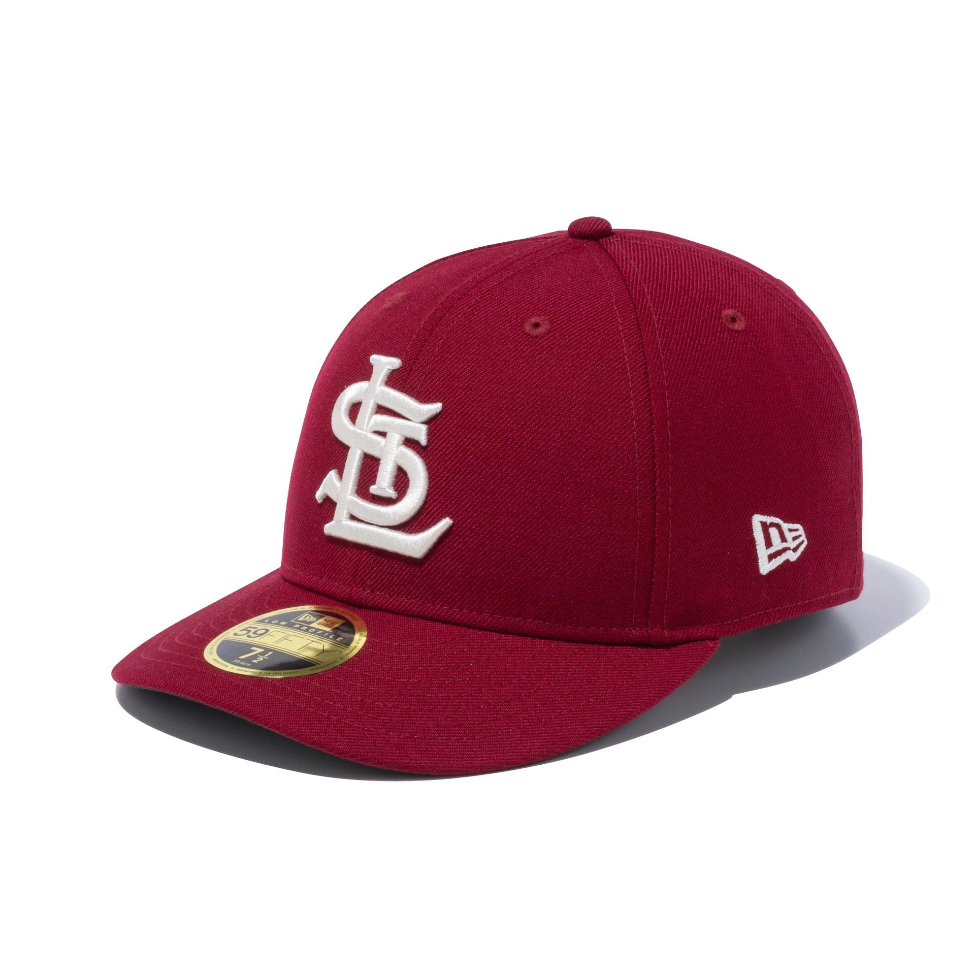 This is a St. Louis Cardinals New Era Japan Red Low Profile 59FIFTY Fitted Cap 1