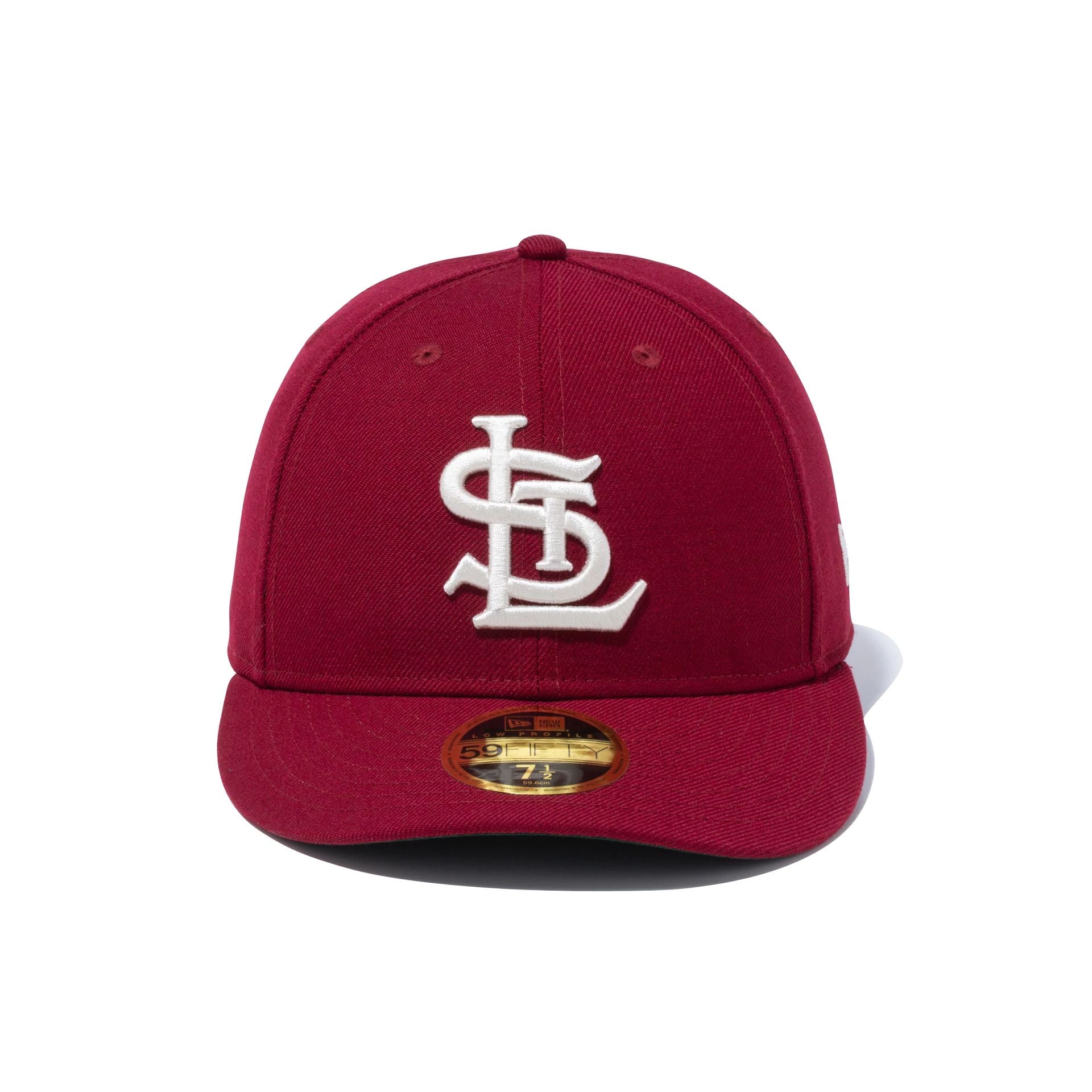 This is a St. Louis Cardinals New Era Japan Red Low Profile 59FIFTY Fitted Cap 2