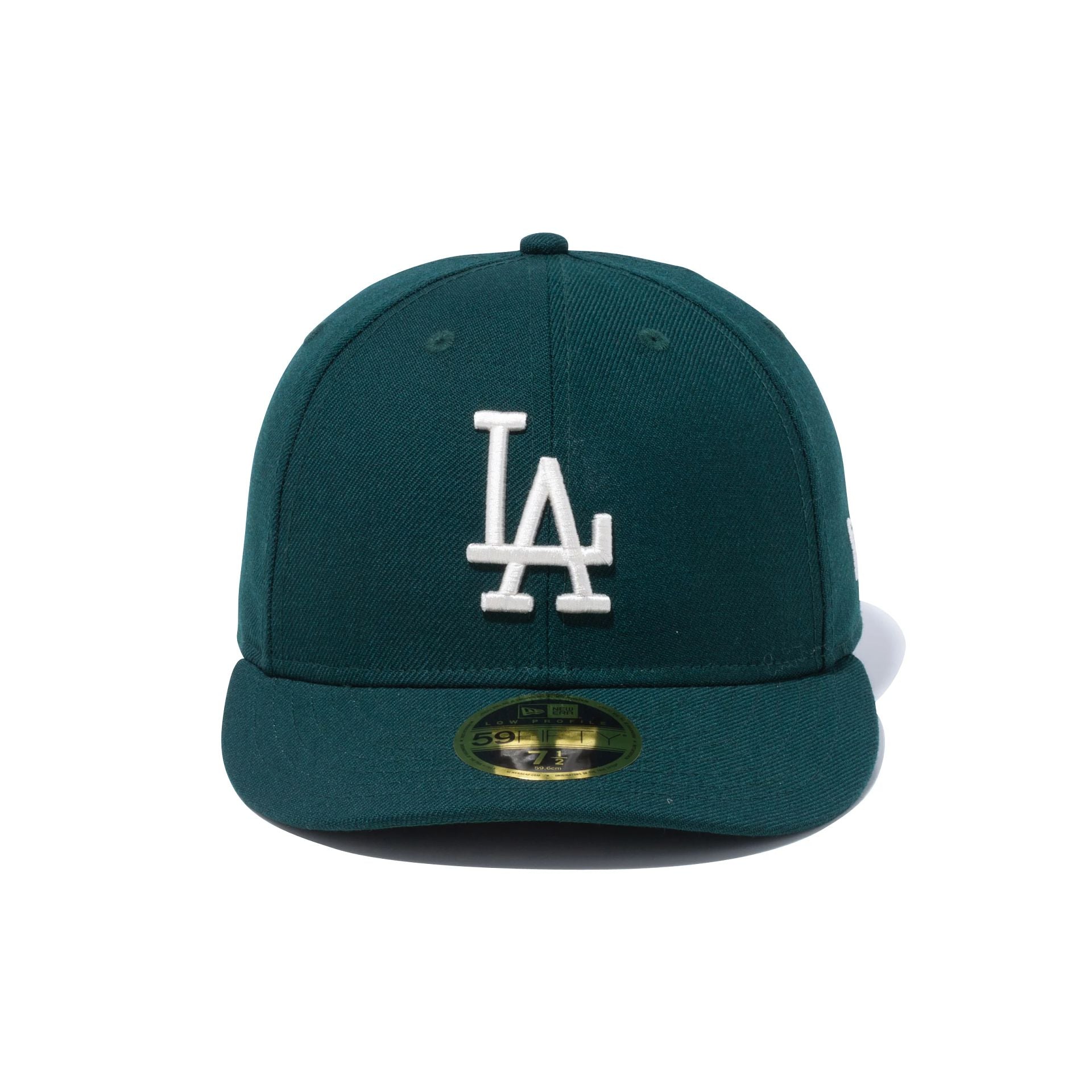 This is a LA Dodgers New Era Japan Green Low Profile 59FIFTY Fitted Cap 2