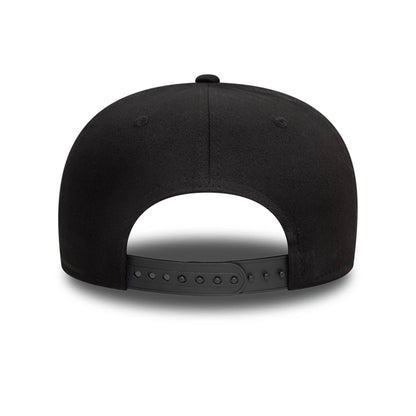 This is a New Era Japan Classic Logo Black 9FIFTY Stretch Snap Cap 4