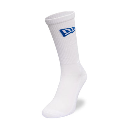 This is a New Era Flag White 3 Pack Crew Socks 10