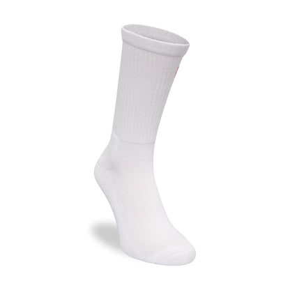 This is a New Era Flag White 3 Pack Crew Socks 7