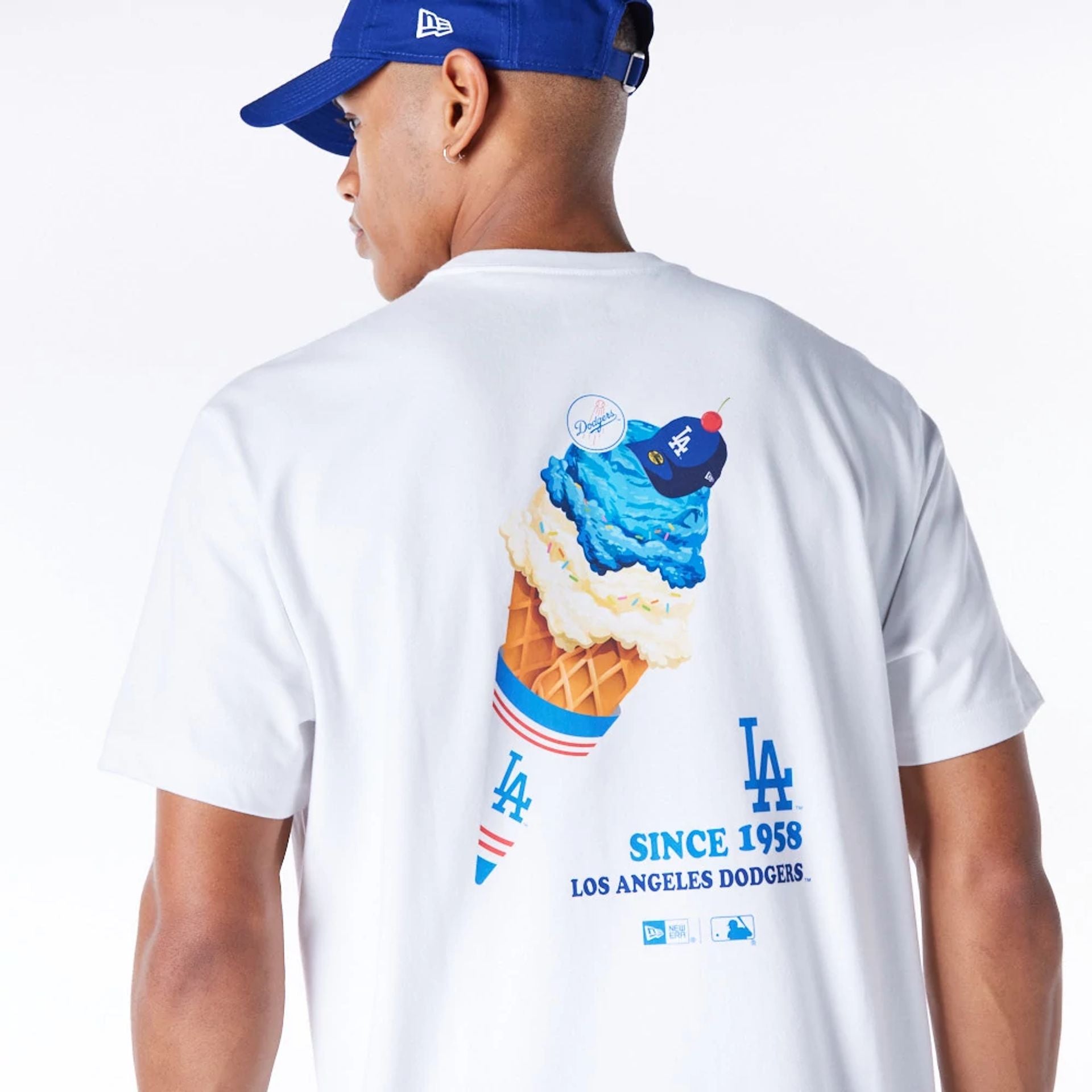 BTS NEW ERA X MLB Collab Dynamite LA Dodgers T-shirt deals NWT