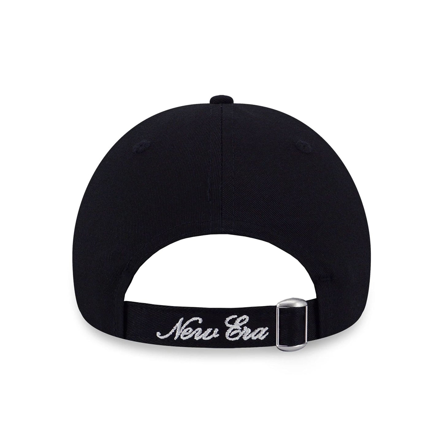 This is a New Era Basic Black 9FORTY Adjustable Cap 4